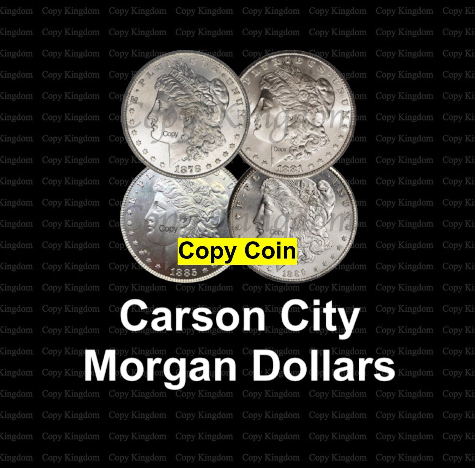 Carson City Morgan Dollars 1878 1881 1885 1889 CC Morgan Silver Dollar Key Date  - £103.94 GBP