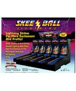 Skee-Ball Lightning Arcade Game Original Promotional Flyer Brochure Ad - $16.19