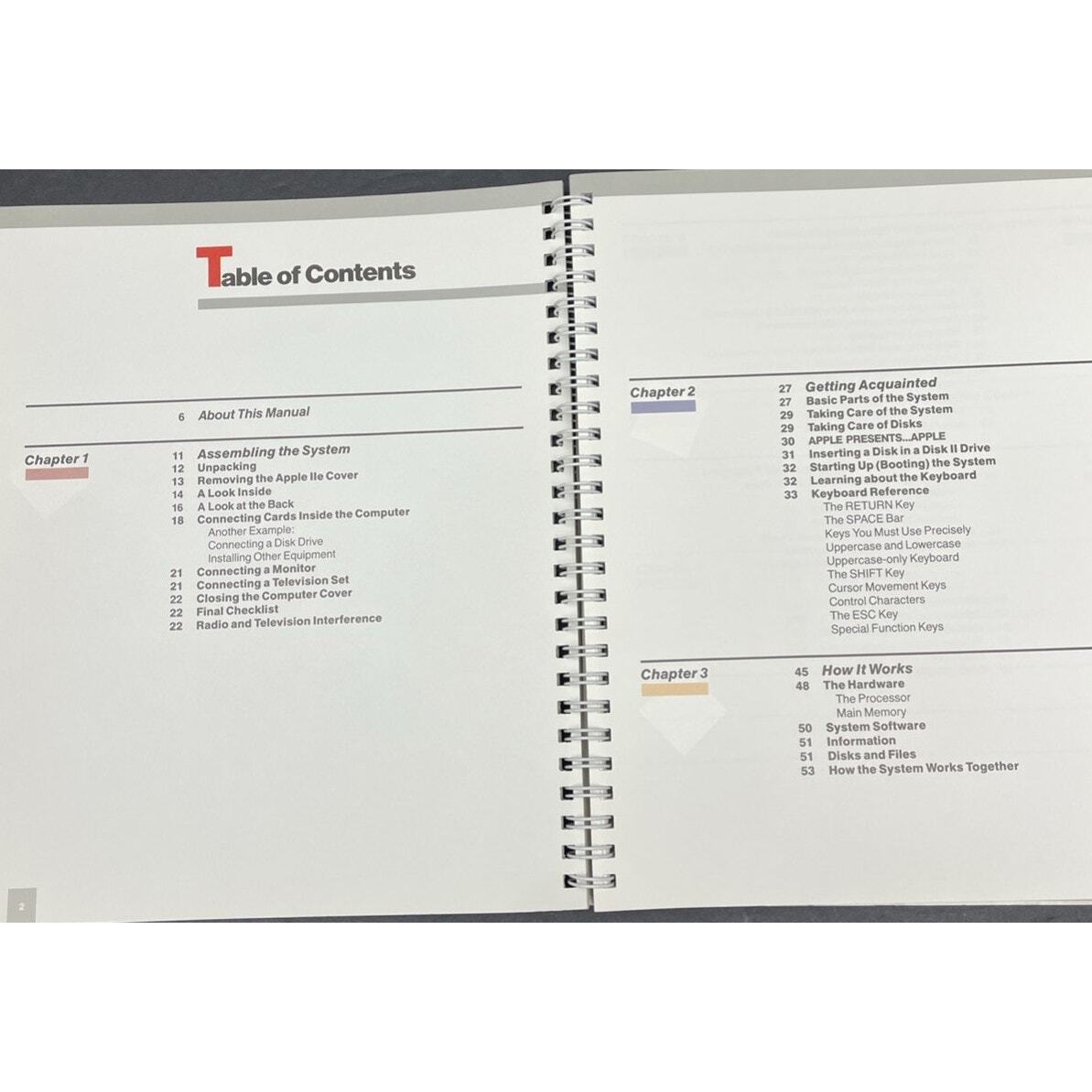 Apple II - Apple IIe Owner's Manual (Guide) - Spiralbound Beige IIe (030-0356-B) Item image 4