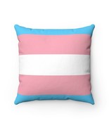 65 MCMLXV LGBT Transgender Pride Flag Print Square Pillow Case - £15.02 GBP+