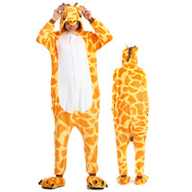 Giraffe Adult Kigurumi Animal Onesies Cartoon Pajama Halloween Cosplay - £20.77 GBP