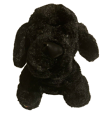 Ganz Webkinz Black Lab Soft Plush 8&quot; Stuffed Dog Puppy Toy  - $8.42