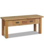 vidaXL Hall Bench Teak Solid teak 35.4 x 11.8 x 15.7 in Hall Bench - $3,576.90 MXN