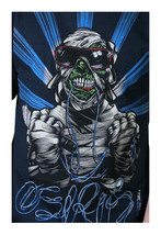 Osiris Shoes Mens Navy Cool Zombie Mummy Sunglasses T-Shirt Medium NWT - $33.66