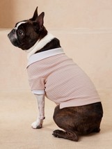 Banana Republic Preppy Dog Striped Polo Shirt Pink OR Yellow NEW (LG up to 75 lb - £19.31 GBP