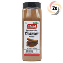 2x Pints Badia Cinnamon Powder Seasoning | 16oz | Gluten Free | Fast Shipping! - £26.75 GBP