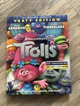 Trolls (Blu-ray, 2016) Party Edition -used - $2.92