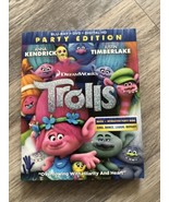 Trolls (Blu-ray, 2016) PARTY EDITION -used - £2.28 GBP
