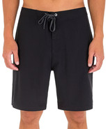 Hurley Men&#39;s One and Only Solid 20&quot; Board Shorts Size 30 Black Surfing B... - $552.13 MXN