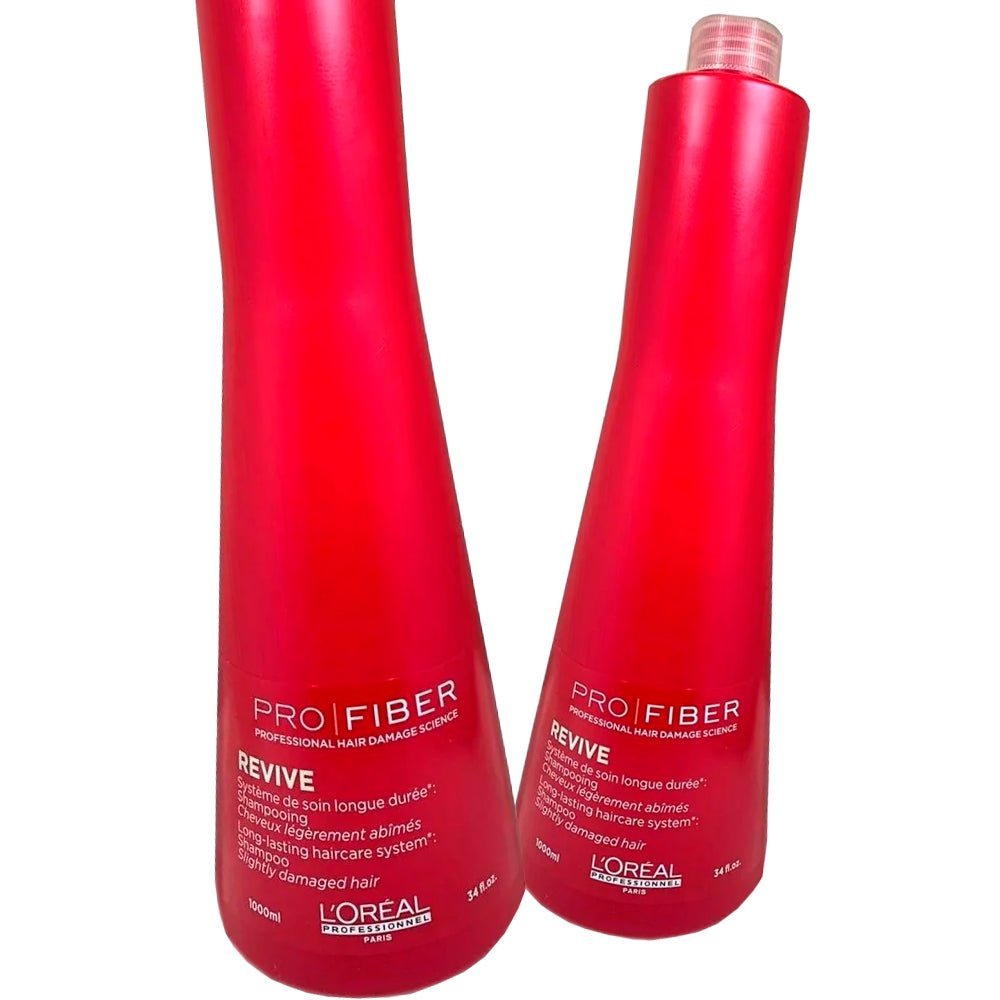 L&#39;Oreal Professional Pro Fiber REVIVE shampoo 34 fl oz - Pack of 2 - $46.75