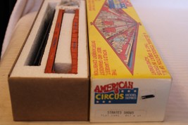 HO Scale Walthers, Strates Shows Flat Cars #41, #45 Great American Circus BN - £47.95 GBP