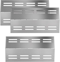 Grill Heat Plates Stainless Steel 3pcs for Barbeques Galore Charbroil Pa... - €36,91 EUR