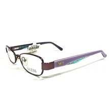 Guess Kids Eyeglasses Frames GU9092 PUR Purple Rectangular Cat Eye 47-16... - $49.49