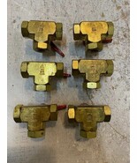 6 Quantity of Detroit T-Shaped Male Ball Valves 1BR/1BS 377 (6 Quantity) - $77.14 CAD