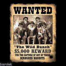 Squirrel T shirt Cotton S NWT Squirrels Wanted Wild Bunch New Black - $22.22