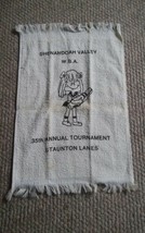 VTG Shenandoah Valley WBA 35th Annual Tournament Staunton Lanes Bowling Towel - £9.38 GBP
