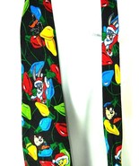 Looney Tunes Mania Tweety Daffy Bugs Bunny Taz Porky Silk Christmas Neck... - $281.78 MXN