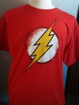 The Flash Logo T Shirt Size XL / 2XL NO SIZE TAG - £7.75 GBP