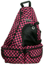 Messenger Sling Cross Body Bag Backpack Fuchisia School Hiking Rucksack ... - £18.99 GBP