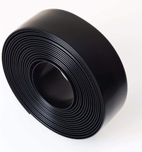 Black 1 Point 5&quot; Wide By 20&#39; Long Vinyl Strapping For Patio, Lawn, And O... - £30.67 GBP