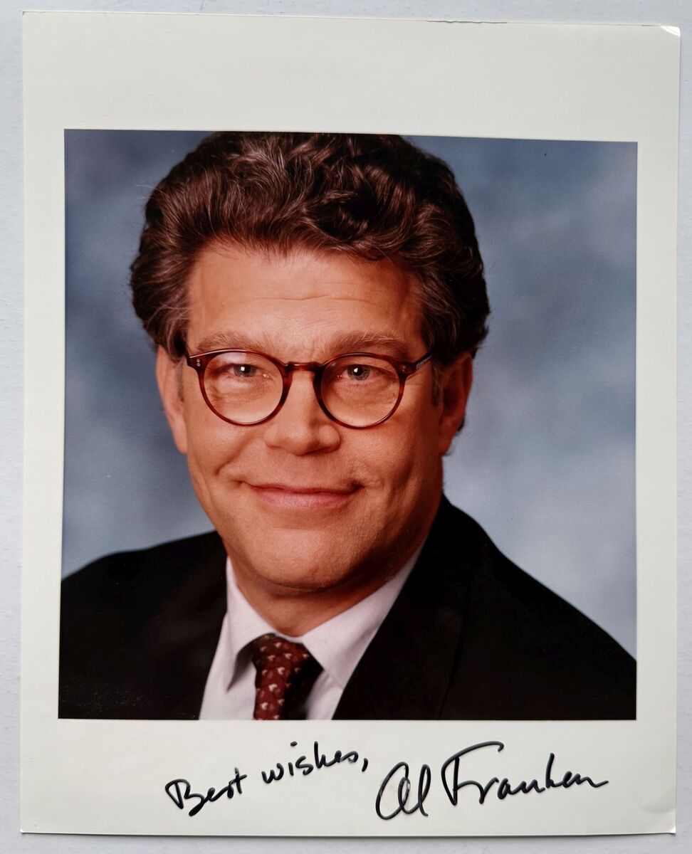 Al Franken Autographed Glossy 8x10 Photo - $29.00