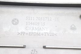 04-07 BMW E60 E61 530I FRONT BUMPER LICENSE PLATE BRACKET E1378 image 11