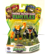 TMNT Half Shell Heroes Mutant Ninja Turtles Tiger Claw Newtralizer Figures - £38.92 GBP