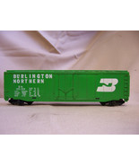 HO SCALE TYCO BURLINGTON NORTHERN BN 100024 TRAIN BOX RAIL CAR GREEN - £11.59 GBP