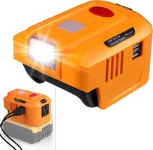 Power Station With Ac Output And Dual Usb Battery Inverter/Charger, Ion Battery - £41.54 GBP