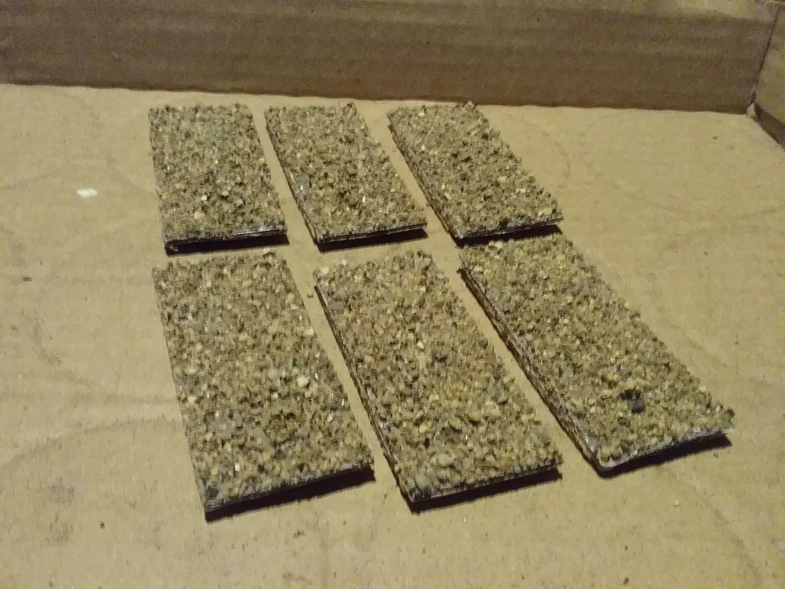 HO scale rock load inserts for AHM ore jenny - Custom Handmade Set Of 10 - $186.94 MXN