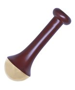 kansa wand face and foot massager with With Wooden Handle For Detoxifica... - £16.81 GBP