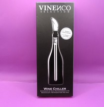 Vinenco Selection Stainless Steel Wine Chill Rod, Aerator, Pourer + Foil Cutter - £7.93 GBP