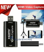4K 1080P Hd Hdmi To Usb2.0 For Windows Android Video Audio Capture Card ... - £22.02 GBP