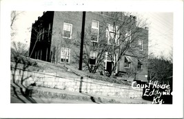 Vintage Kodak Real Photo Postcard RPPC Court House Eddyville Kentucky Q21 - £22.54 GBP