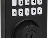 Matte Black Kwikset Home Connect 620 Keypad Connected Smart Lock With Z-... - $214.94