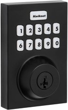 Matte Black Kwikset Home Connect 620 Keypad Connected Smart Lock With Z-... - $179.98