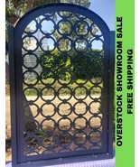 Metal Gate Modern Urban Pedestrian Walk Iron Garden Gate driveway gate - $949.00