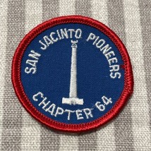 Vintage Bell  TELEPHONE PIONEERS OF AMERICA Patch San Jacinto Chapter 64 - $7.59