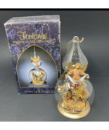 FONTANINI XMAS Ornament 56286 Gloria Nativity TEARDROP Blown GLASS  7&quot; - $40.76 CAD