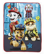 NEW PAW Patrol The Movie 40in x 50in Kids&#39; Silky Soft Throw Blanket - $38.34 CAD