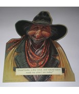 Leanin&#39; Tree Promo Standee Stand-Up Store Display Vintage 1982 Mike Scov... - $150.43 CAD