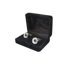 Men J.Valintin Cufflinks by Vitorofolo for French Cuff Shirt V35-31 White Gold image 3