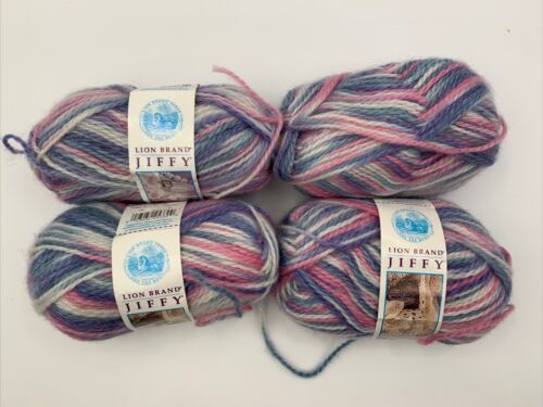 Primary image for 3+ Skeins Lion Brand Jiffy Yarn - Salem #330 - Discontinued #5 Bulky  115 Yards
