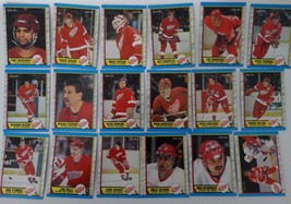 1989-90 O-Pee-Chee OPC Detroit Red Wings Team Set of 18 Hockey Cards - £4.73 GBP