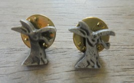 2-Timberjack Donkey Hat/Lapel Pins Pewter color finish-New - $9.49