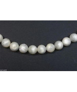 4mm White Mother of Pearl Round Beads (90 - 95 per strand) - $6.93