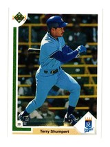 1991 Upper Deck #521 Terry Shumpert Kansas City Royals - £1.50 GBP