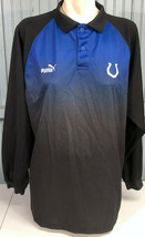 Puma Large NFL Baltimore Colts Large Poly Pullover Training Top Shirt  - £12.32 GBP