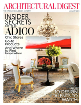 AD Architectural Digest January 2013  Insider Secrets of the AD 100 - £7.99 GBP