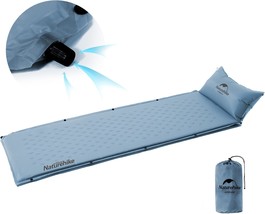 Naturehike Self-Inflating Sleeping Pad, Ultralight Memory Foam, Graphite Blue - £36.26 GBP